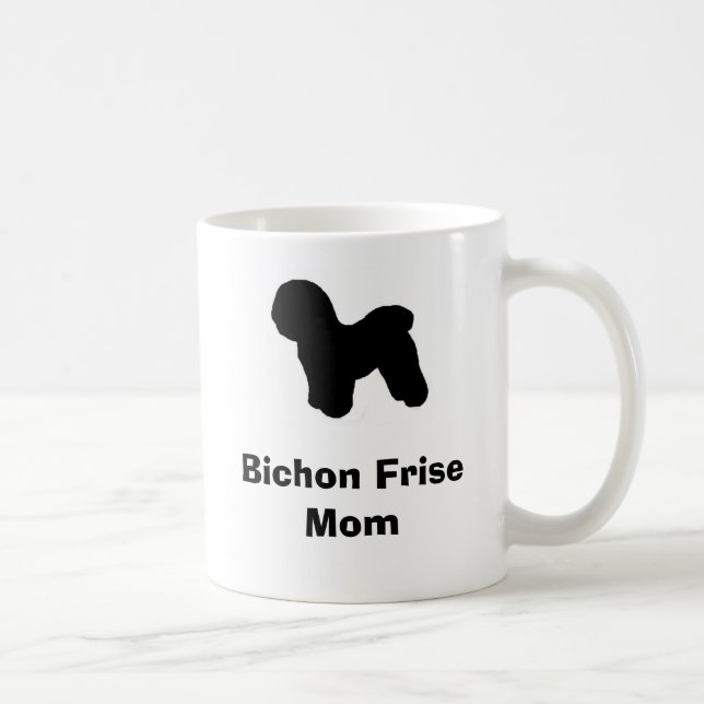 "Bichon Frise Mom" Mug (Right)
