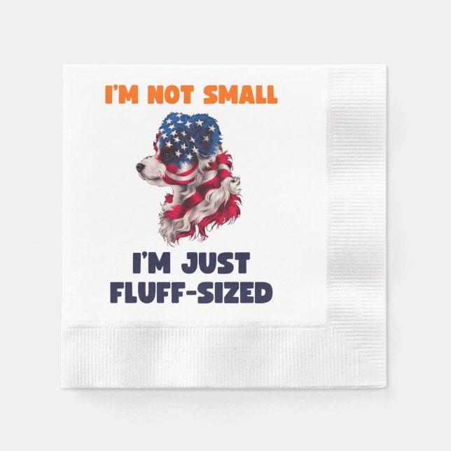 Bichon Frise Napkin (Front)