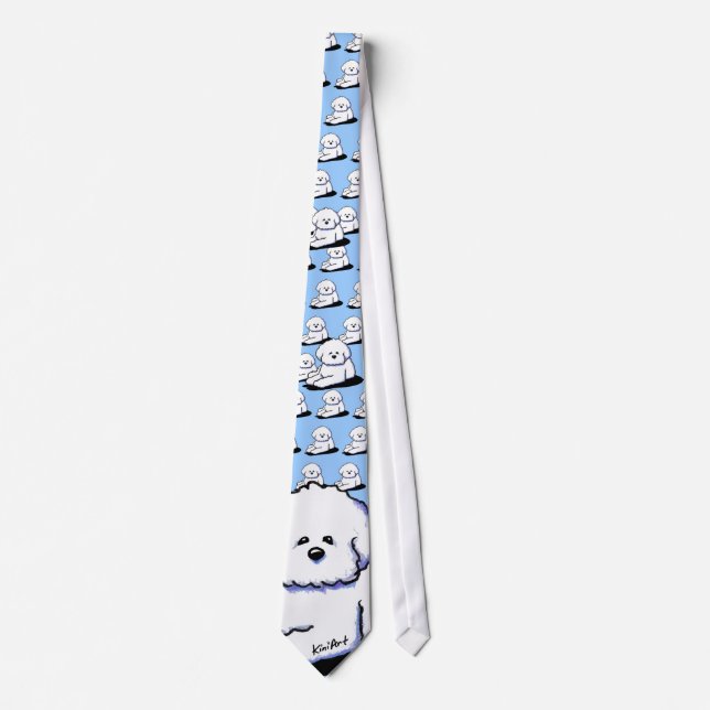 Bichon Frise Neck Tie (Front)