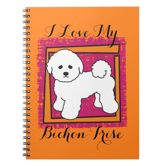 BICHON FRISE NOTEBOOK (Front)
