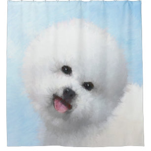 Bichon Frise Painting - Cute Original Dog Art