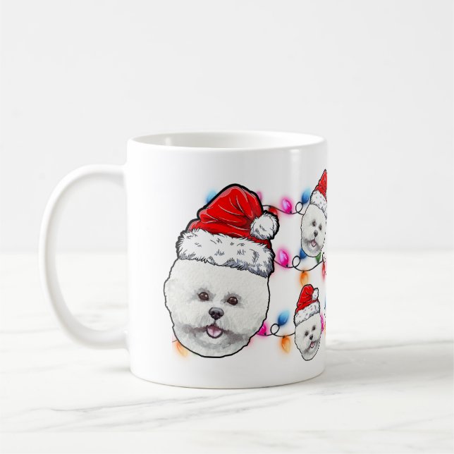 Bichon Frise Pet Dog Cute Dog Lover Dog Person Coffee Mug (Left)
