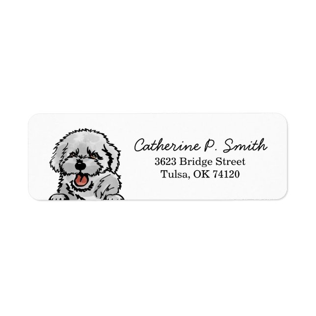 Bichon Frise Return Address (Front)