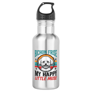 Bichon Frise Shirt Vintage Spirit Dog Art_1 532 Ml Water Bottle