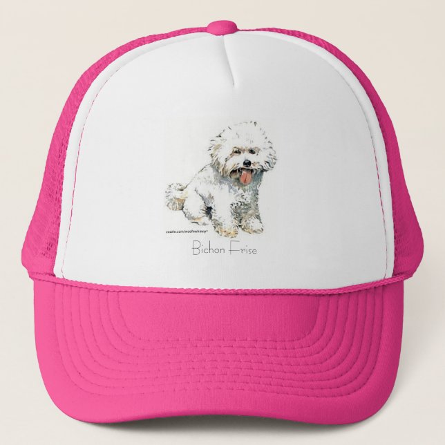 Bichon Frise Trucker Hat (Front)
