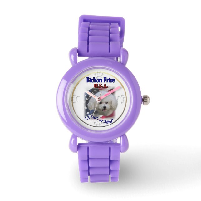 Bichon Frise USA Watch (Front)