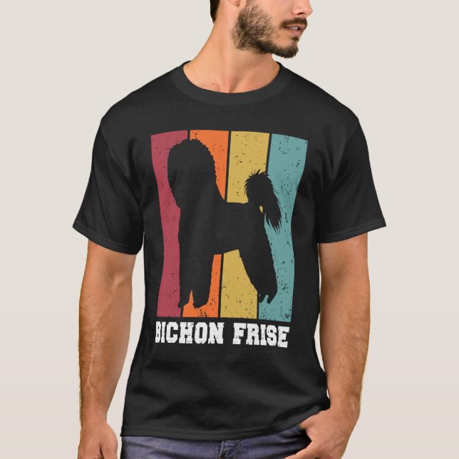 Bichon Frise Vintage  2 T-Shirt (Front)