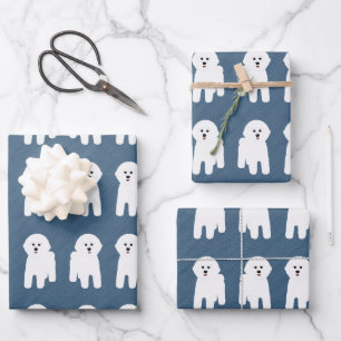 Bichon Frise Wrapping Paper Sheets