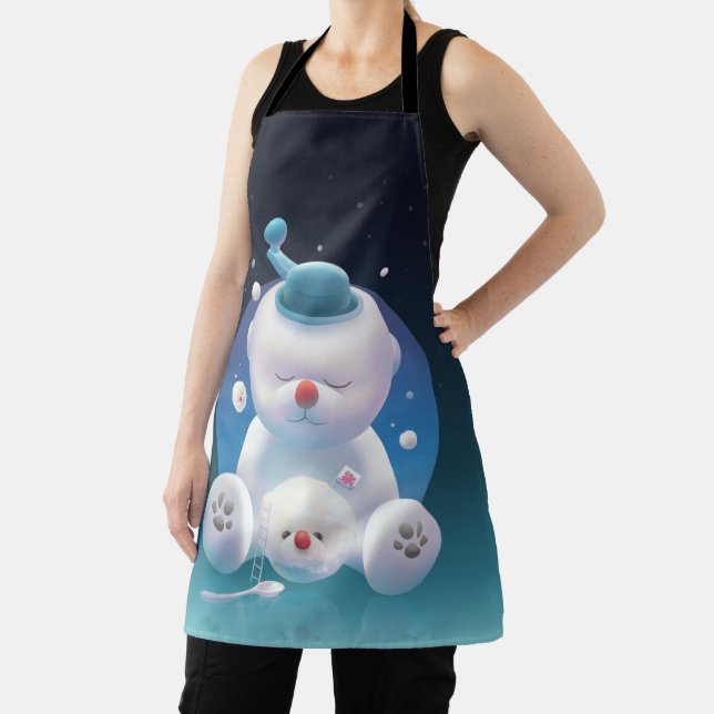 Bichon Ice Shaver Dreamland Apron (Insitu)