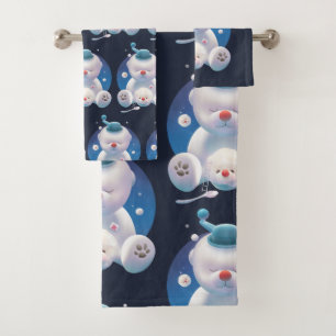 Bichon Ice Shaver Dreamland Bath Towel Set