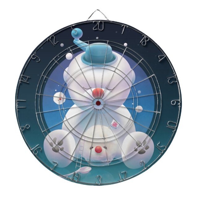 Bichon Ice Shaver Dreamland Dartboard (Front)