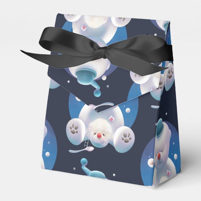 Bichon Ice Shaver Dreamland Favor Box (Front Side)