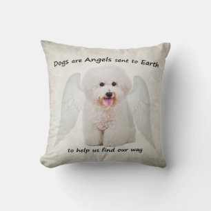 Bichons are Angels Pillow