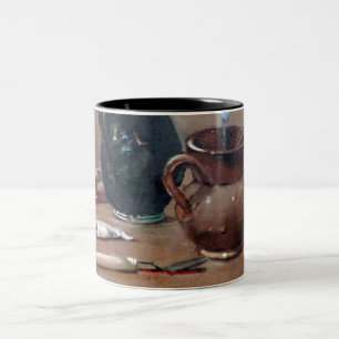 Bicolor Bowl Two-Tone Coffee Mug