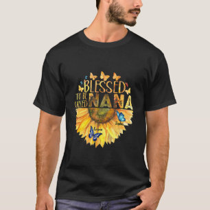 Bicomaac Blessed To Be Called Grandma Sunflower T-Shirt