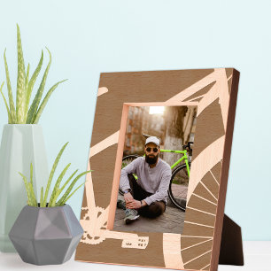 Bicycle Abstract Etched Frames