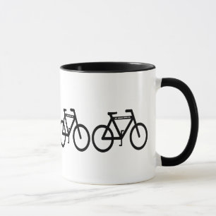 Bicycle Abstract Mug