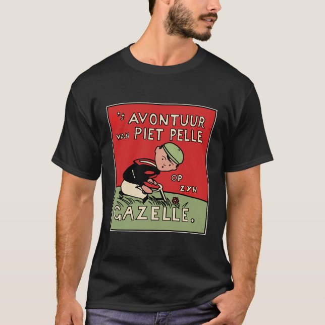 Bicycle Adventures of Piet Pelle T-Shirt (Front)