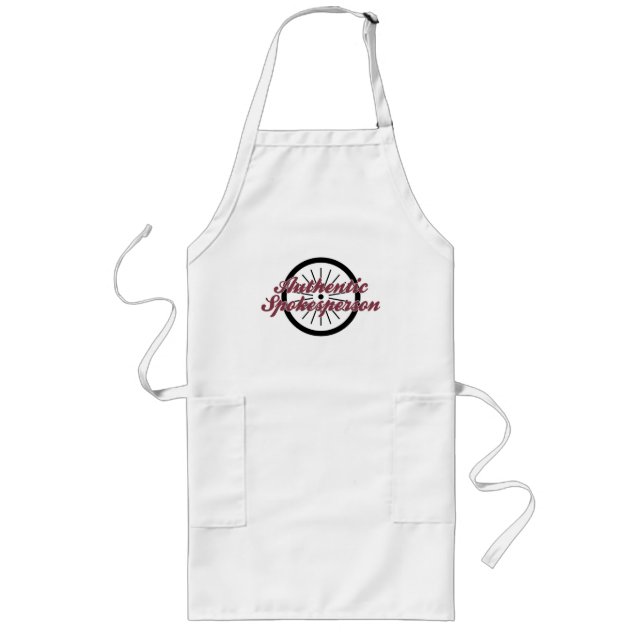 Bicycle Authentic Spokesperson Long Apron (Front)