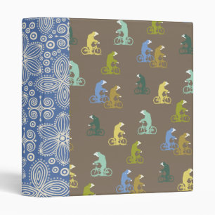 Bicycle Bears Binder
