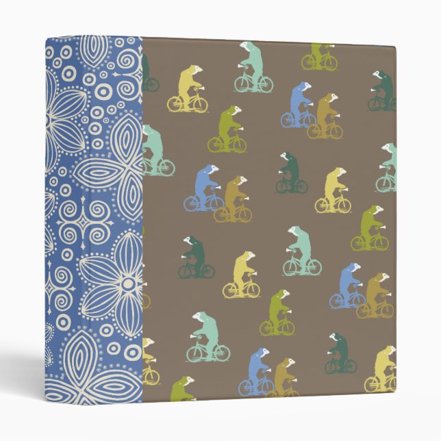 Bicycle Bears Binder (Front/Spine)