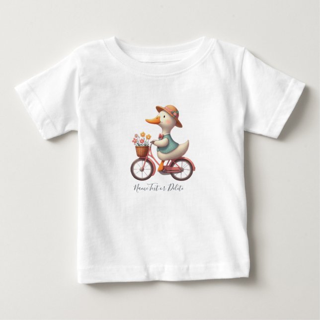 Bicycle Bicycle Duck T-Shirt (Front)