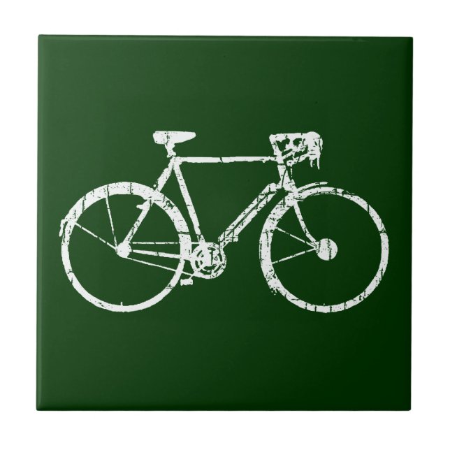 bicycle . bike / cycling nice tile (Front)