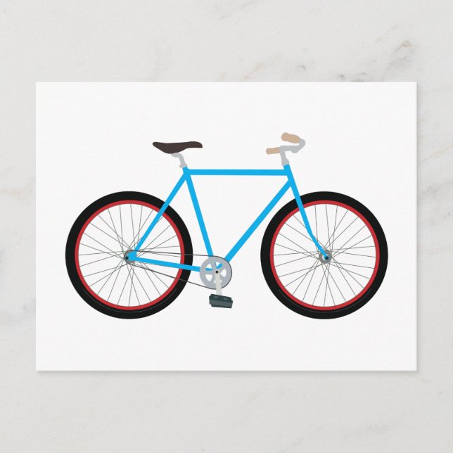 Bicycle Bike Design Postcard (Front)