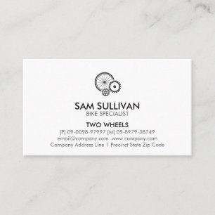 Bicycle Bike Repair Cyclist Business Card