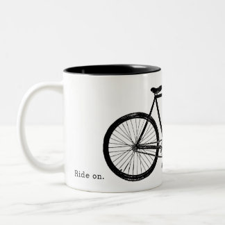 Bicycle Bike Two-Tone Coffee Mug