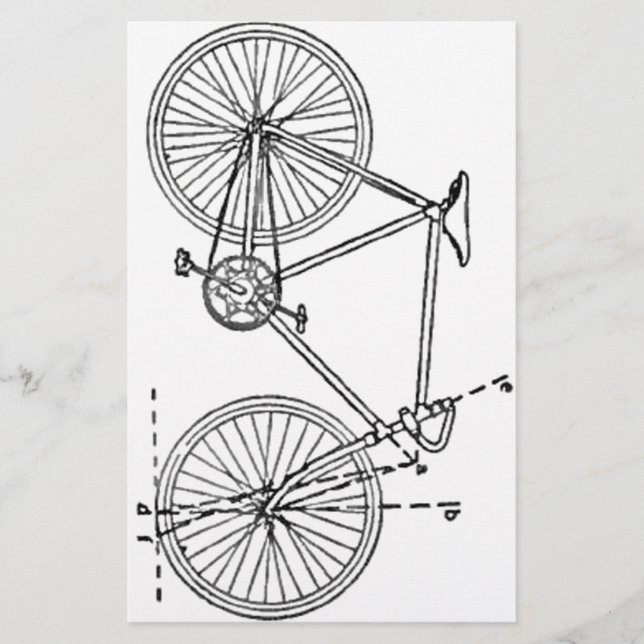 Bicycle Blueprint (Front)