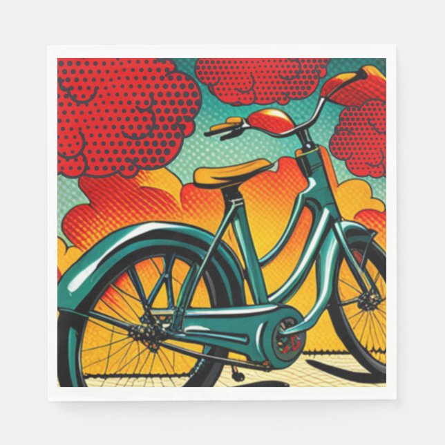 Bicycle Brilliance Napkin (Front)