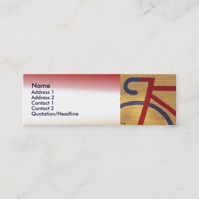 Bicycle Business Card (Front)