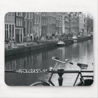 Bicycle by Canal Mouse Pad