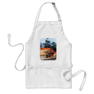 Bicycle by Train Station Standard Apron