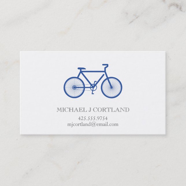 Bicycle Calling Card (Front)