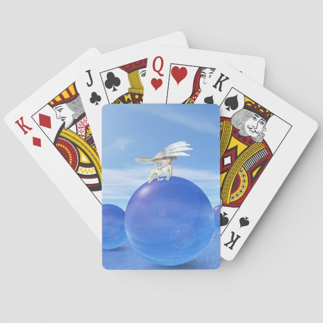 Bicycle Card Template - Customized (Back)