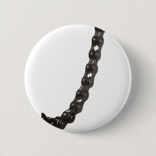 Bicycle chain 2 inch round button