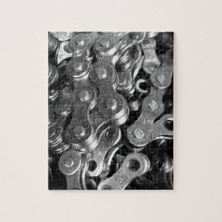 Bicycle Chain Links Jigsaw Puzzle