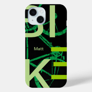 bicycle cool and personalized iPhone 15 case