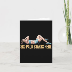 Bicycle Crunch Exercise Bodybuilding Fitness Worko Card