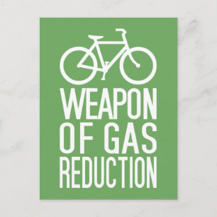 Bicycle custom color postcard