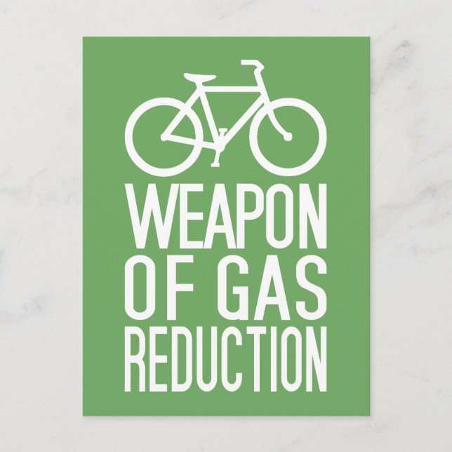 Bicycle custom color postcard (Front)