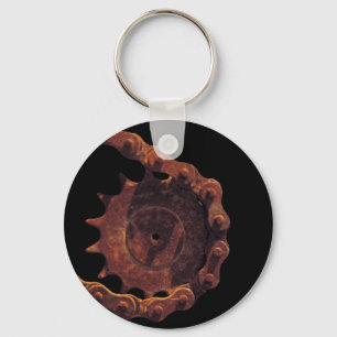 Bicycle Cycle Bicycling Cycling Chain Gear Keychain
