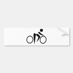 Bicycle Cycling Bumper Sticker