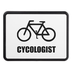 Bicycle Cycologist Trailer Hitch Cover