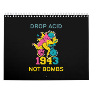 Bicycle Day 1943 Acid Hofmann Trip Calendar