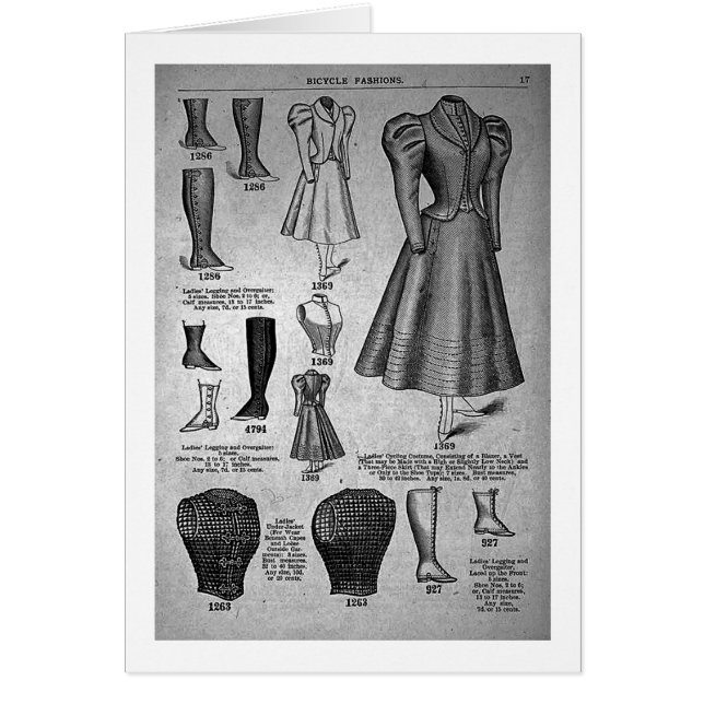 Bicycle Fashions1897 - cru de Madame (Devant)