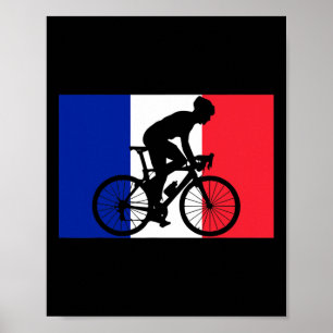 Bicycle French Cycling France  Poster
