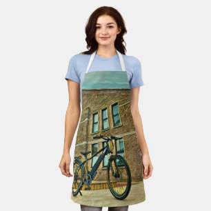 Bicycle gifts for her apron